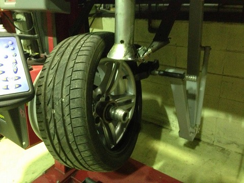 19インチ　ランフラットタイヤ組み