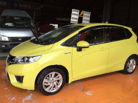 HONDAフィット　コーティングメンテナンス