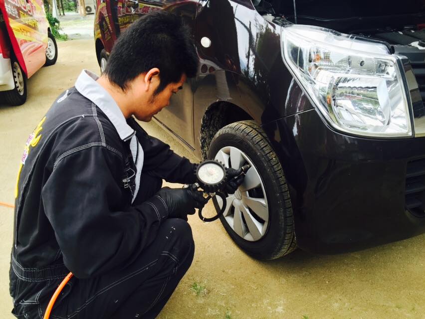 愛車の出張修理