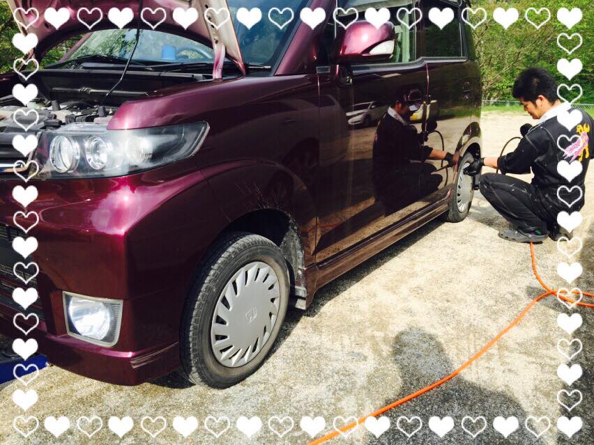 ホンダ ゼストの整備