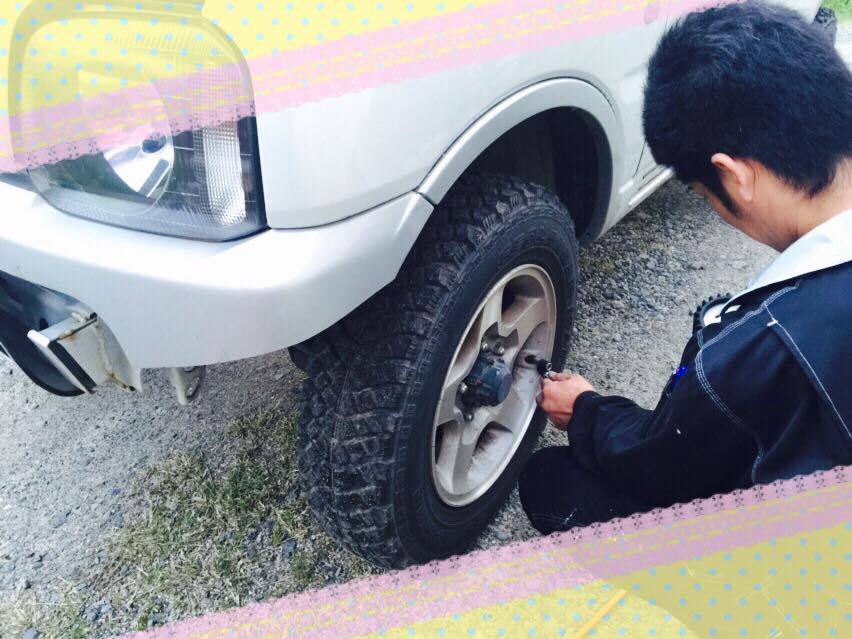 スズキ ジムニーの整備