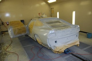 日産　１８０SX　RPS13（NISSAN)　全塗装(オールペン)　エアロパーツ取り付け　加工　制作車両　自動車修理事例