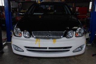 トヨタ アリスト(TOYOTA) 車楽(SHARAKU) エアロパーツ販売 塗装 取り付け事例