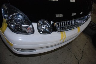 トヨタ　アリスト（TOYOTA)　車楽（SHARAKU)　エアロパーツ販売　塗装　取り付け事例