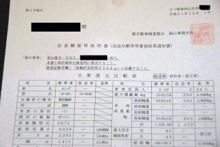 ホンダ　アクティー（HONDA)　エアサスペンション公認所得　車検整備　自動車修理事例