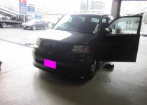 鞍手町☆Ｓ様★ホンダ（HONDA）RH1S-MX　ヘッドランプ・エアコンパネル球交換