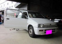 八幡西区☆Ｔ様★スズキ（SUZUKI）HC11Vアルト　シートベルト交換、エアコンガス補充