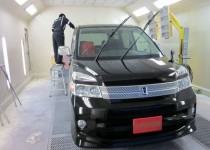 トヨタ　ヴォクシー(TOYOTA　VOXY)　ガラスコーティング　リアルガラスコート　ハイパービュー(SOFT99)　