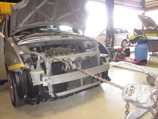 トヨタ　ウィルVI(TOYOTA　WILL　VI)　鈑金塗装事例