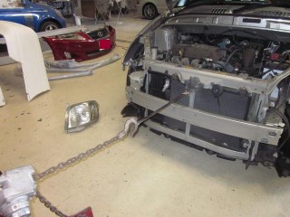 トヨタ　ウィルVI(TOYOTA　WILL　VI)　鈑金塗装事例