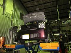 福岡県福津市にお住まいのM様★ダイハツ　ムーブコンテ(DAIHATSU MOVECONTE)　オイル交換( ^-^)/★,｡･