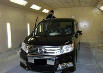 ホンダ　ステップワゴン　スパーダ(HONDA　STEPWGN　SPADA) ガラスコーティング　リアルガラスコート　ハイパービュー(SOFT99)　