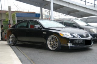 レクサス　ＧＳ350(ＬＥＸＵＳ　ＧＳ３５０)　4輪アライメント調整　アムテックス社製4輪アライメントテススター使用