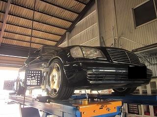 福岡県北九州市八幡西区にお住まいのＫ様、メルセデス　ベンツ　アライメント調整ご依頼ありがとうございました!!