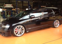 ホンダ オデッセイのガラスコーティング