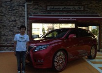 レクサス RX450hのタイヤエア漏れ修理