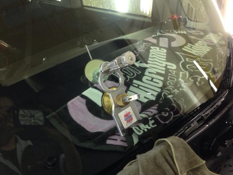 ダイハツ タント(LA600S)のフロントガラスリペア