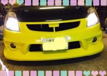 ボンピンとLEDヘッドライト取り替え