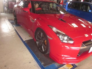 35GTR ランフラットタイヤ交換