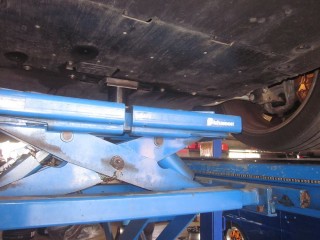 35GTR ランフラットタイヤ交換