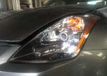 日産フェアレディZ(NISSAN FAIRLADY Z) ヘッドライト磨き