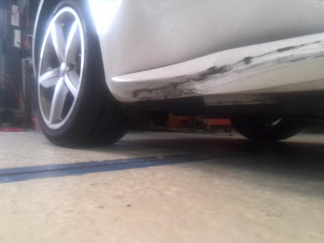 アウディ(audi)板金塗装②