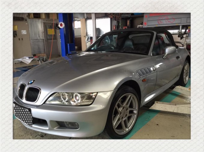BMW Z3 ヒーターコアのコレクター交換