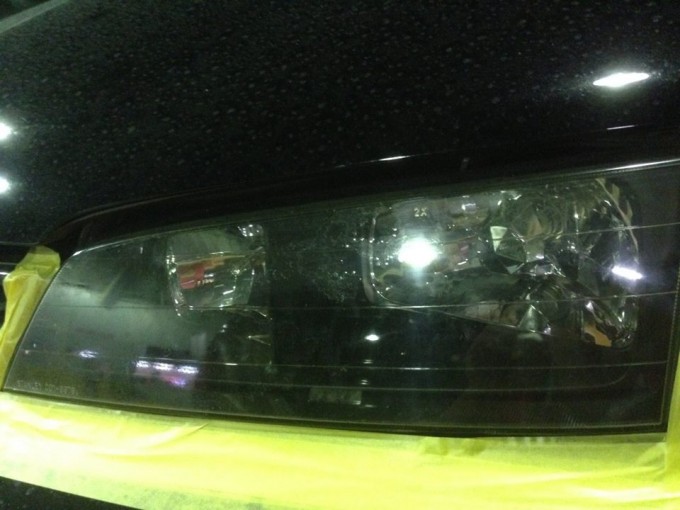 ホンダアコード（HONDA Accord）ヘッドライトクリーニング