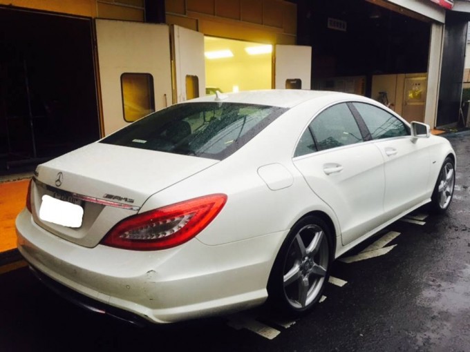 Mercedes-Benz（メルセデスベンツ）リアバンパー傷修理