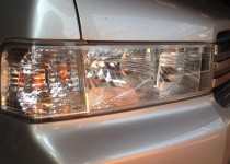 HONDA Spike（ホンダモビリオスパイク）ヘッドライトのクリーニング