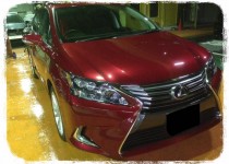 LEXUS HS（レクサスエイチエス）フロント廻り後期仕様完成！