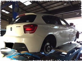 BMW3シリーズ　タイヤ交換