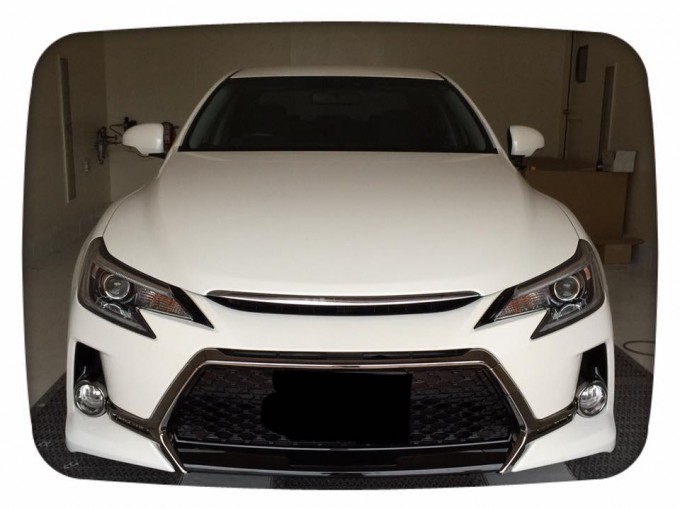 TOYOTA MARK X（トヨタマークエックス）フロント・リア廻り、G's廻り移植