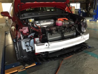 LEXUS HS（レクサスエイチエス）フロント廻り後期仕様完成！