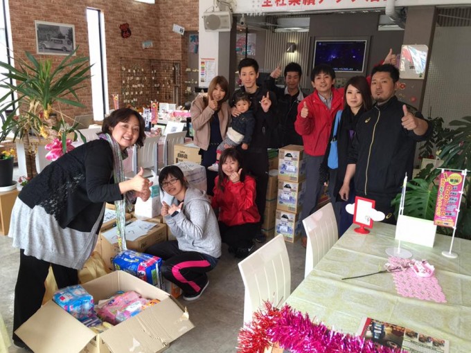 熊本地震　沢山の救援物資が届いてます！