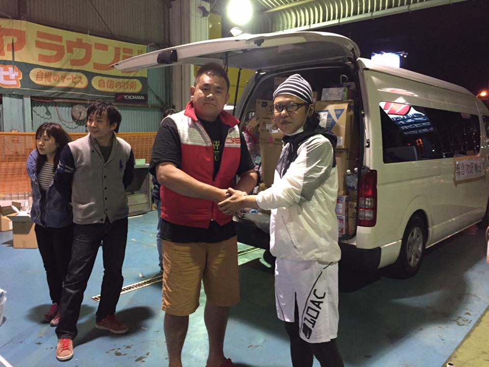 熊本地震　支援物資、無事お届け完了