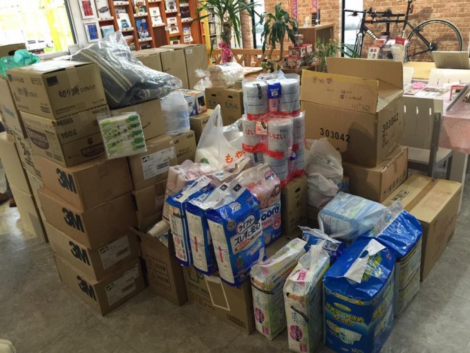 熊本地震　本日も沢山のご支援ありがとうございます！