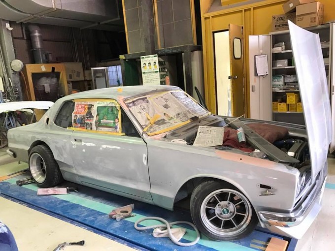 NISSAN SKYLINE HAKOSUKA（ニッサンスカイラインハコスカ）外装仕上げ！