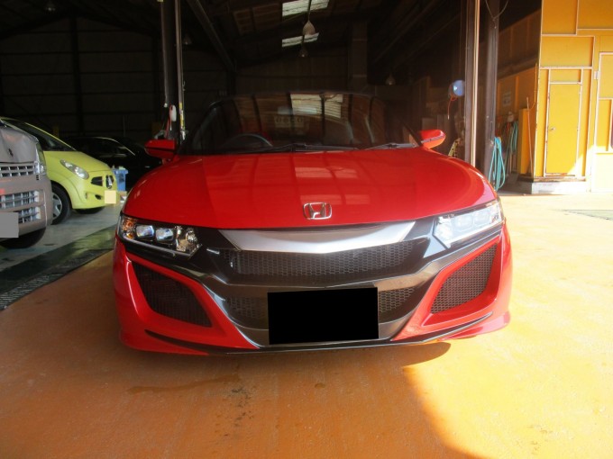 HONDA S660(ホンダ エスロクロクマル)エアロパーツ塗装取付